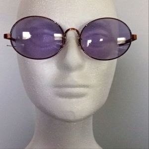 Vintage Bronze Plaza Sunglasses with Case USA NOS